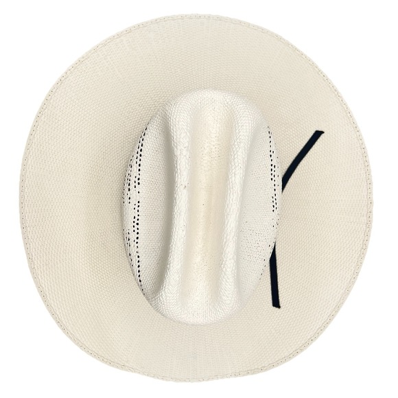 Bailey Natural Straw Cowboy Hat Ladies Size 6 7/8 - Picture 7 of 16